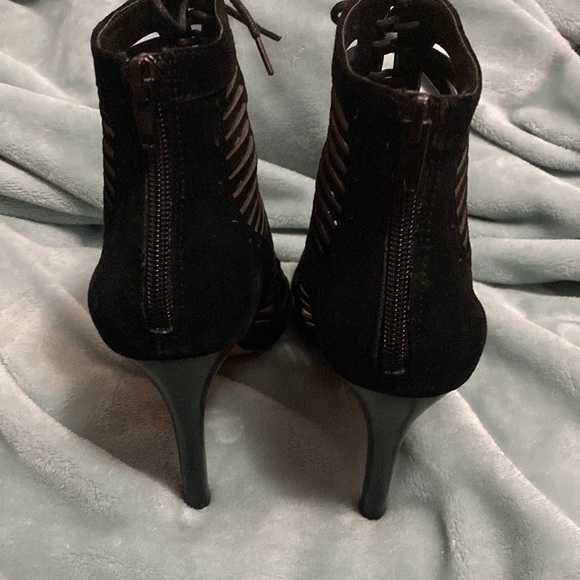 Crown Vintage Open toe Stiletto Booties size 8 - Picture 5 of 8